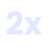 2x