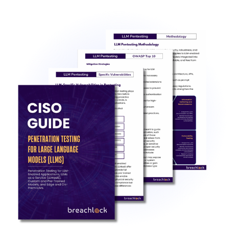 CISO Guide Pentesting LLMs Hero BreachLock