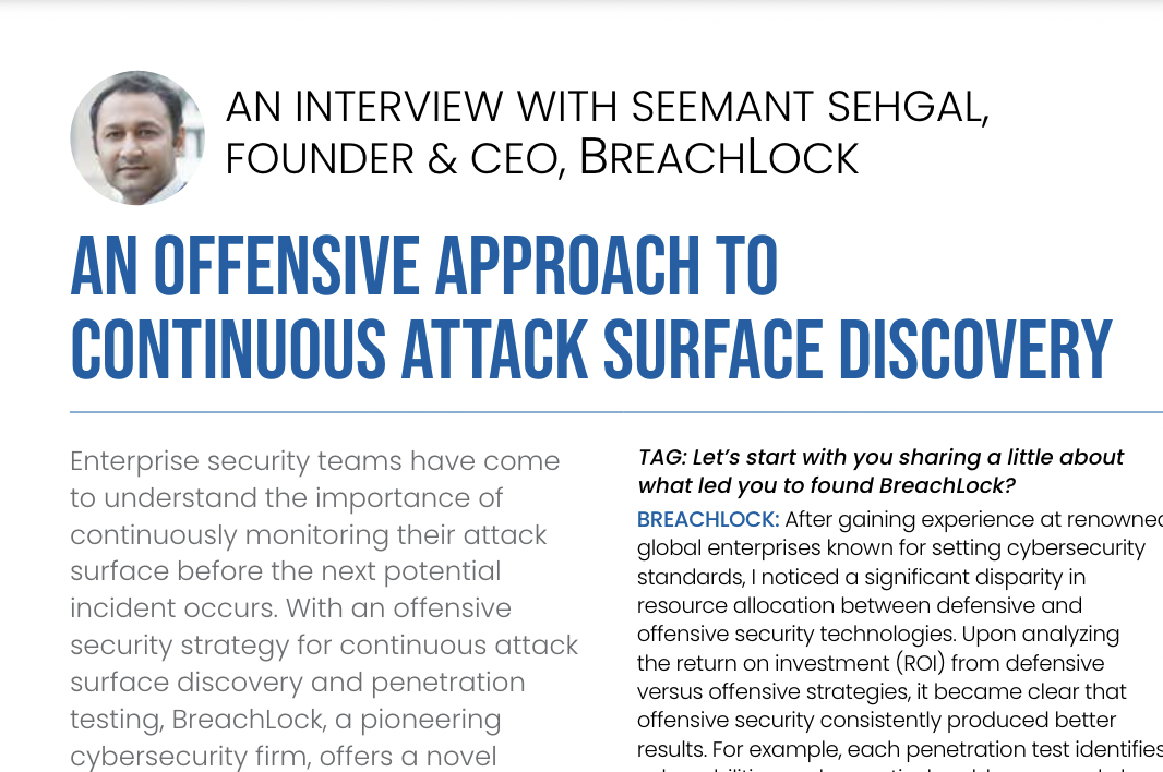 An Offensive Approach to Continuous Attack Surface Discovery
